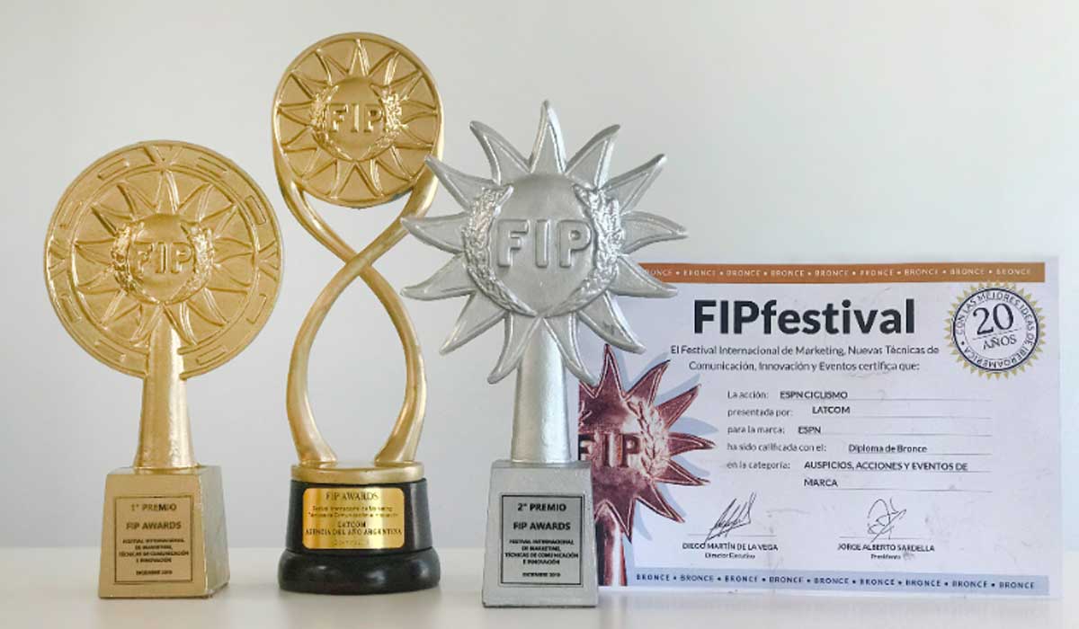 DISNEY, ESPN and BRANCA awarded at FIP ​​2019