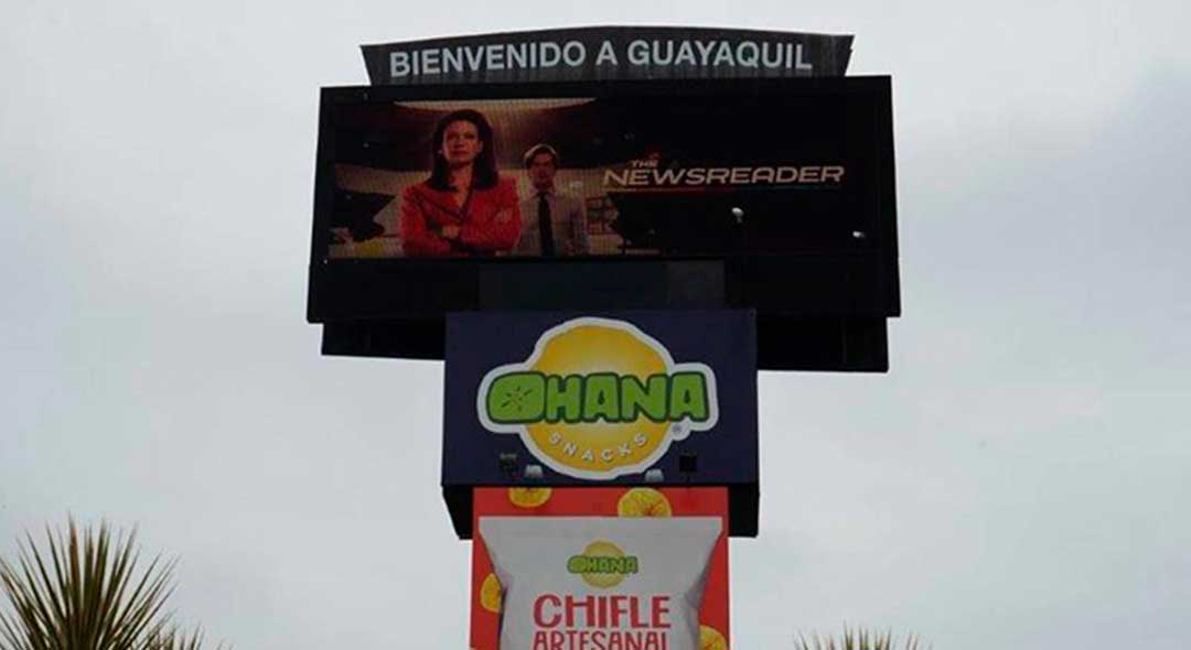 Digital billboard - Ecuador