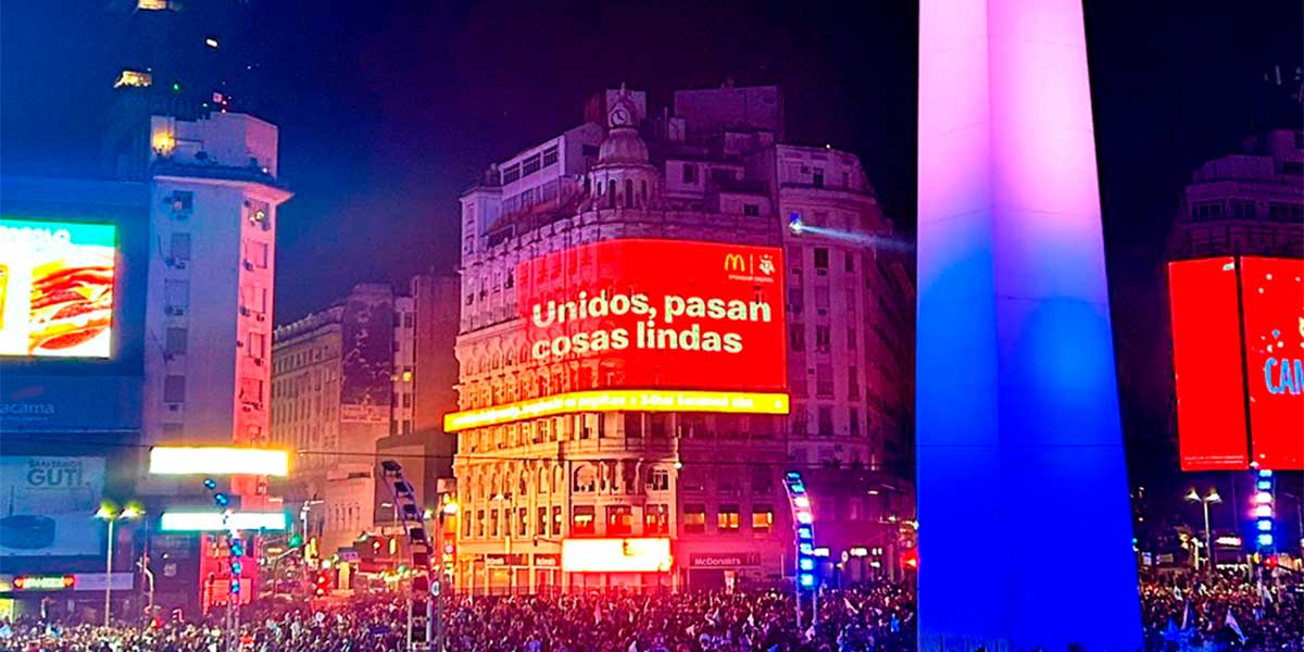 McDonald’s festejó junto a la Selección Argentina